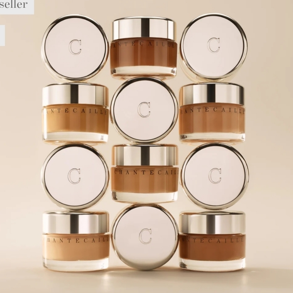 Chantecaille Future Skin Oil Free Gel Foundation. Fond De Teinte SUNTAN New DEAL - Picture 2 of 7